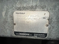 Humbaur hp2003 madero 2 paards paardentrailer wx-xl-86 - afbeelding 6 van  15