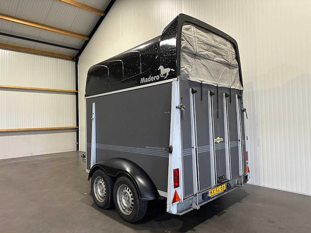 Humbaur hp2003 madero 2 paards paardentrailer wx-xl-86 - afbeelding 9 van  15
