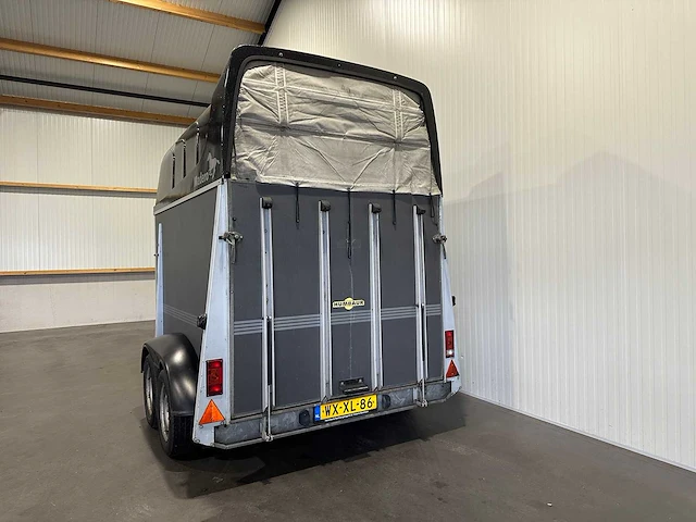 Humbaur hp2003 madero 2 paards paardentrailer wx-xl-86 - afbeelding 10 van  15