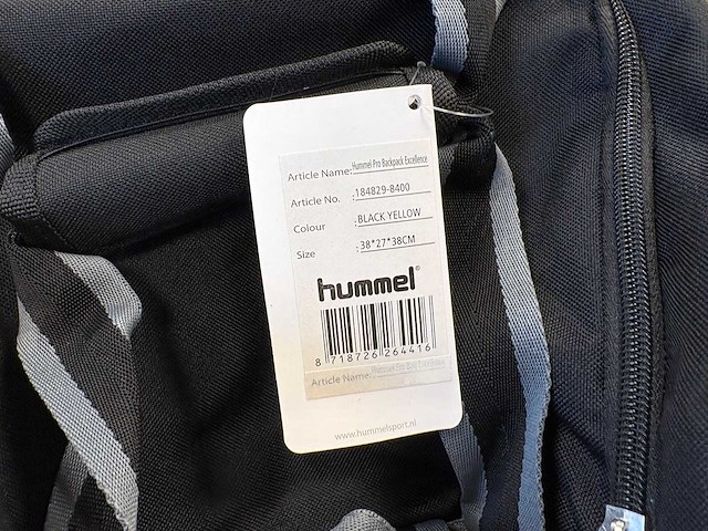 Hummel sporttas yellow (100x) - afbeelding 5 van  6