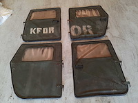 Hummer - hmmwv - deuren set (4 stuks) - carrosserie