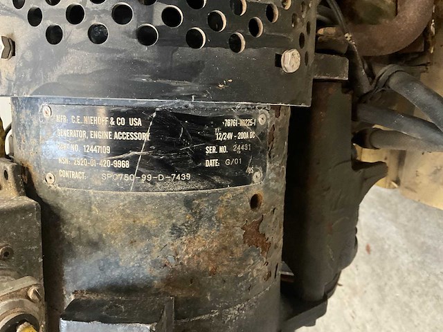 Hummer 3l 80 6,2 liter diesel powerpack - afbeelding 3 van  13