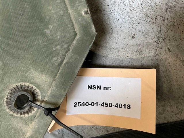 Hummer achterzeil (2x) - afbeelding 2 van  2