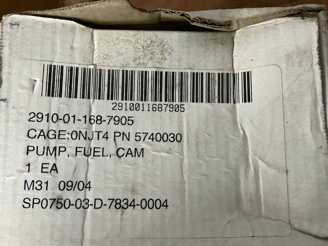 Hummer brandstofpomp (15x) - afbeelding 1 van  5