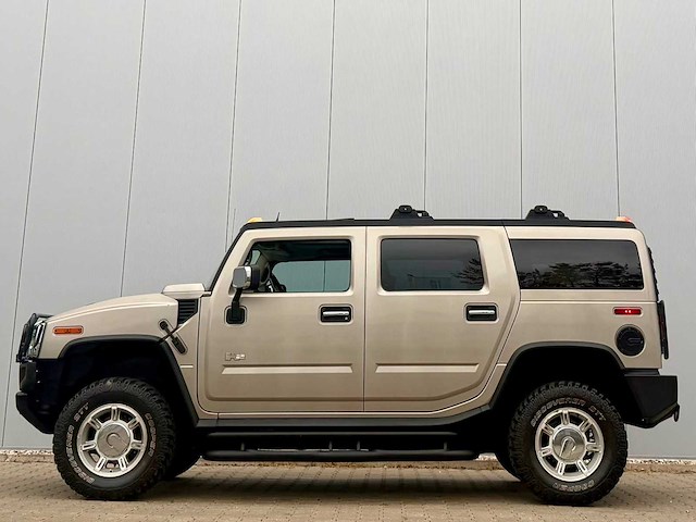 Hummer h2 6.0 v8 y 2004 fulloption - afbeelding 12 van  21