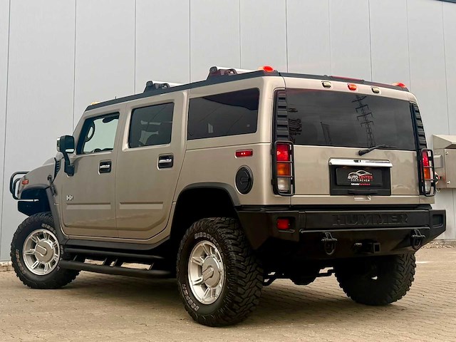 Hummer h2 6.0 v8 y 2004 fulloption - afbeelding 15 van  21