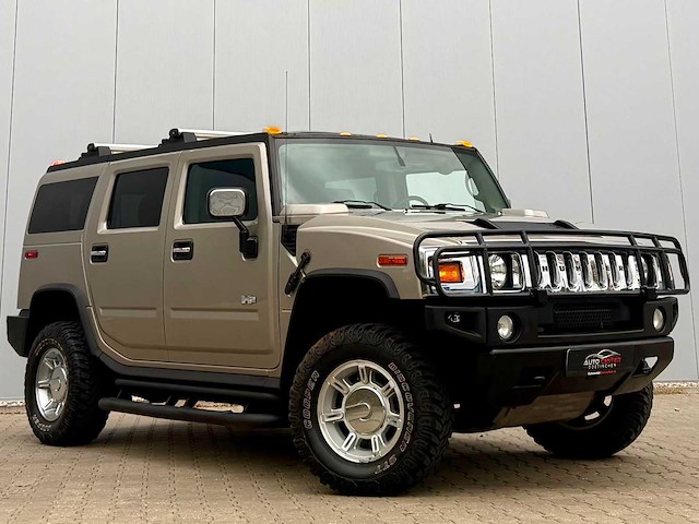 Hummer h2 6.0 v8 y 2004 fulloption - afbeelding 18 van  21