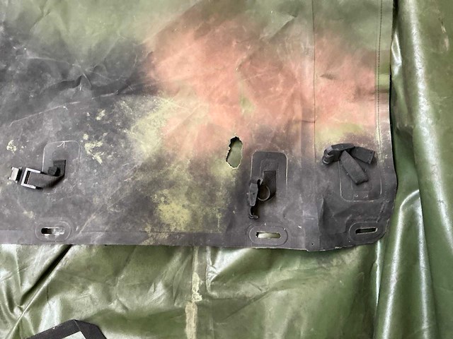 Hummer humvee huifzijl (2x) - afbeelding 4 van  8