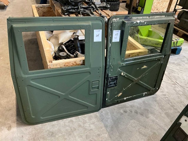 Hummer portierset 2 delig - afbeelding 1 van  6