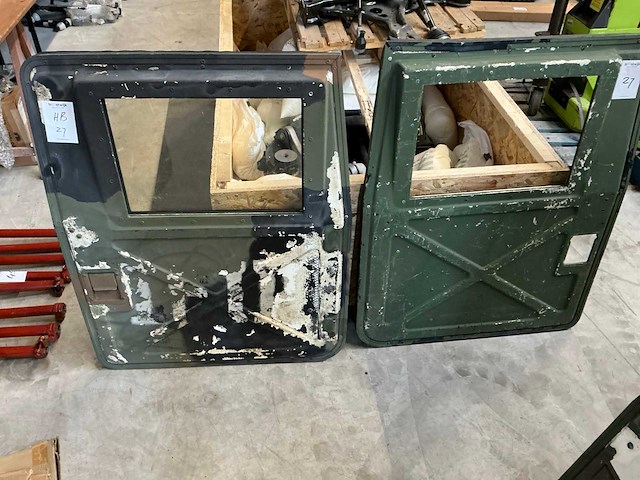 Hummer portierset 2 delig - afbeelding 1 van  5