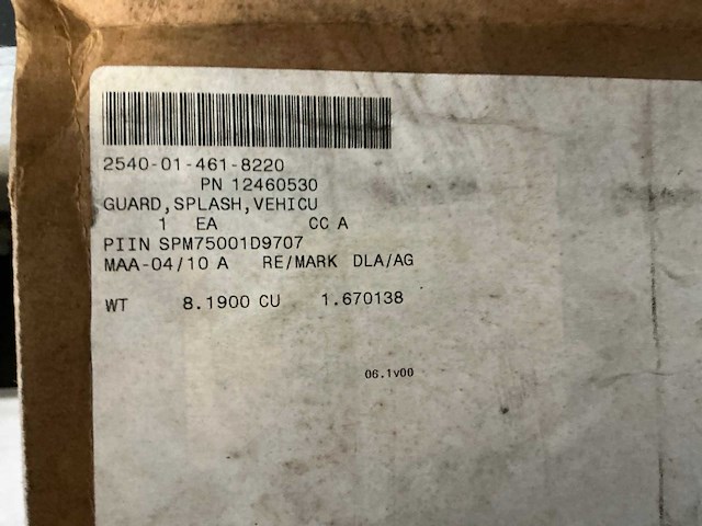 Hummer zijscherm spatwater 2x - afbeelding 2 van  3