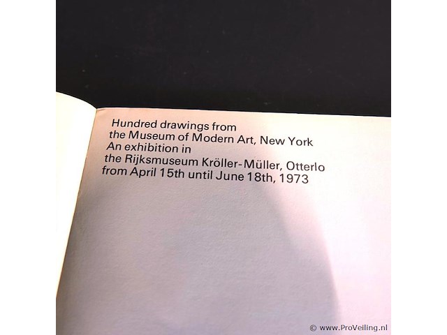 Hundred drawings from the museum of modern art new york - afbeelding 2 van  5