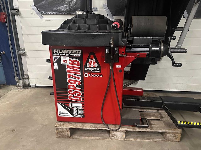 Hunter - gsp9722mb - banden balanceerapparaat - afbeelding 5 van  11