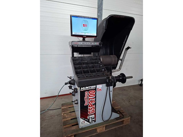 Hunter - roadforce 9700 - banden balanceerapparaat - afbeelding 2 van  8