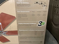 Hunter 26418 architect series plafond ventilator - afbeelding 3 van  4