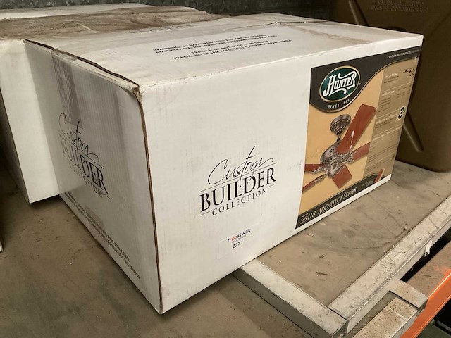 Hunter 26418 architect series plafond ventilator - afbeelding 4 van  4