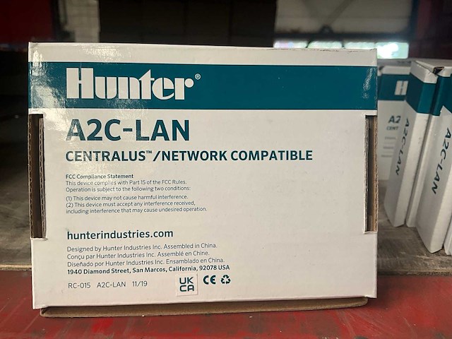 Hunter a2c-lan communicatiemodule (2x) - afbeelding 2 van  3