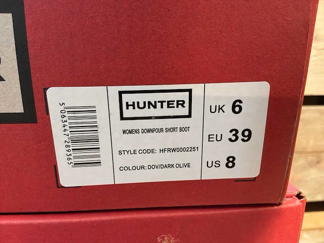 Hunter downpour short boot (3x) - afbeelding 8 van  19