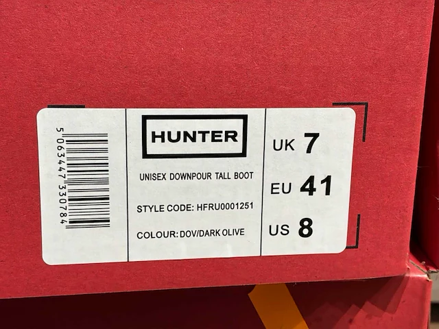 Hunter downpour tall boots (5x) - afbeelding 7 van  36