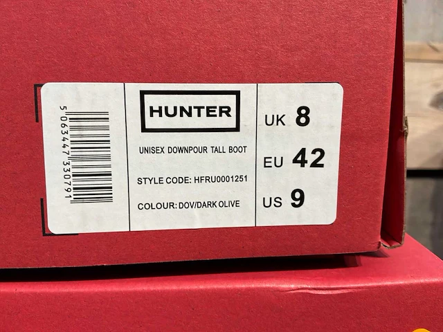 Hunter downpour tall boots (5x) - afbeelding 15 van  36