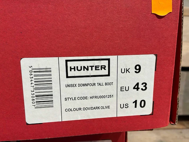 Hunter downpour tall boots (5x) - afbeelding 22 van  36