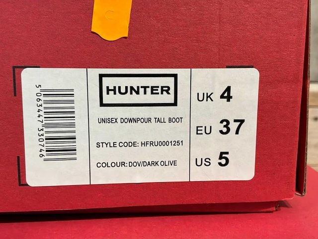 Hunter downpour tall boots (5x) - afbeelding 35 van  36