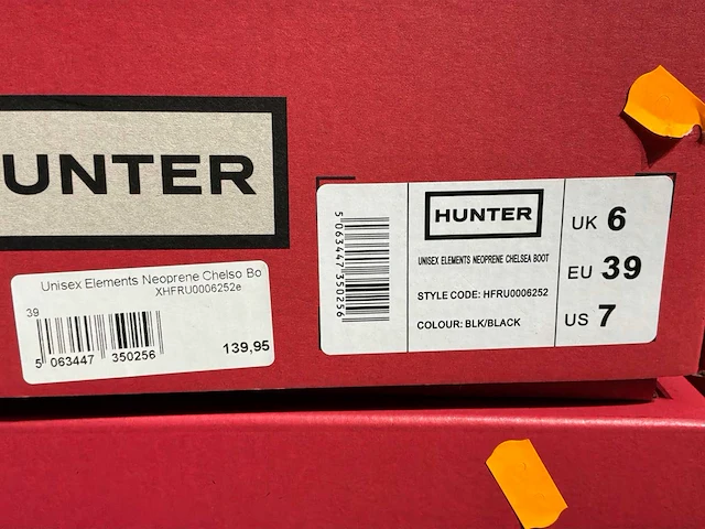 Hunter elemets nephorine chelsea boot boots (4x) - afbeelding 6 van  28