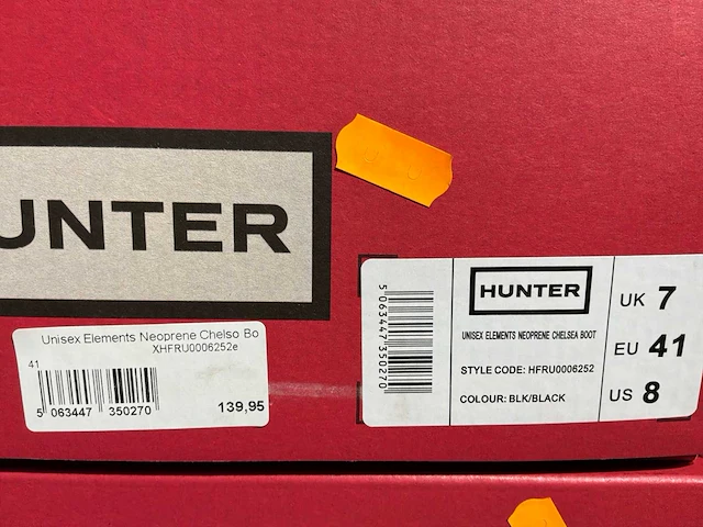 Hunter elemets nephorine chelsea boot boots (4x) - afbeelding 17 van  23