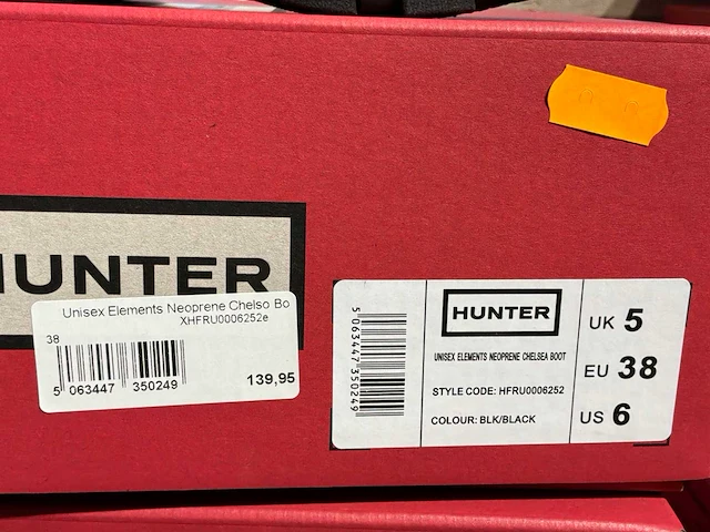 Hunter elemets nephorine chelsea boot boots (4x) - afbeelding 1 van  23
