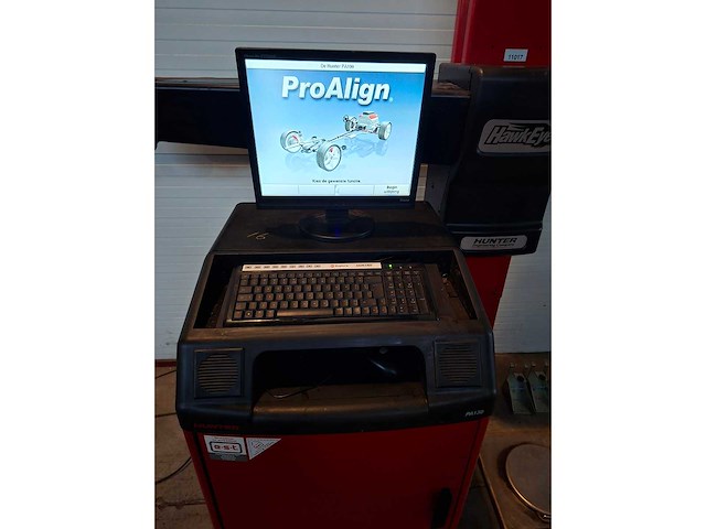 Hunter hawkeye 3d uitlijn apparaat 4 wiel - afbeelding 6 van  17