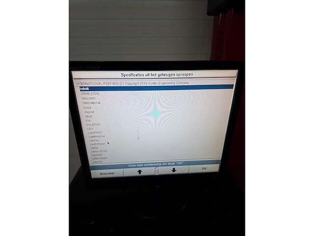 Hunter hawkeye 3d uitlijn apparaat 4 wiel - afbeelding 13 van  19