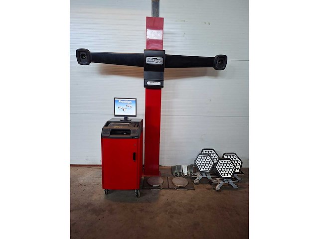 Hunter hawkeye 3d uitlijn apparaat 4 wiel - afbeelding 1 van  19