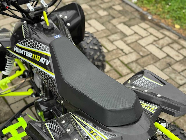 Hunter motorsports quad atv 110cc black - afbeelding 4 van  13