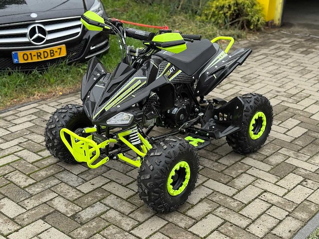 Hunter motorsports quad atv 110cc black - afbeelding 1 van  13