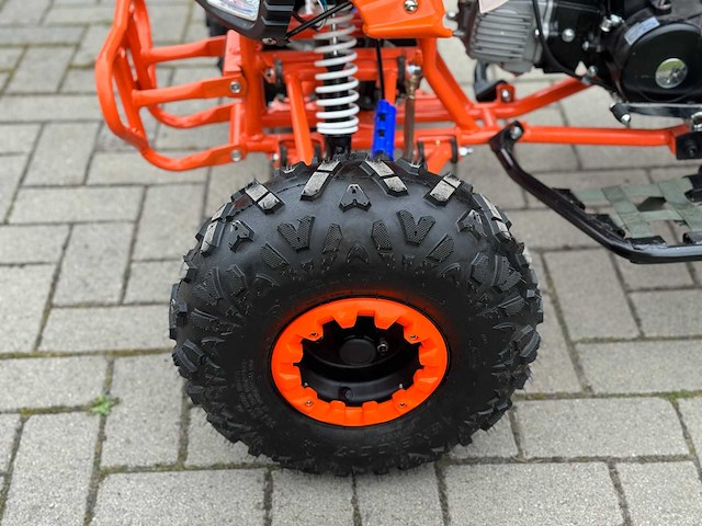 Hunter motorsports quad atv 110cc orange - afbeelding 5 van  14