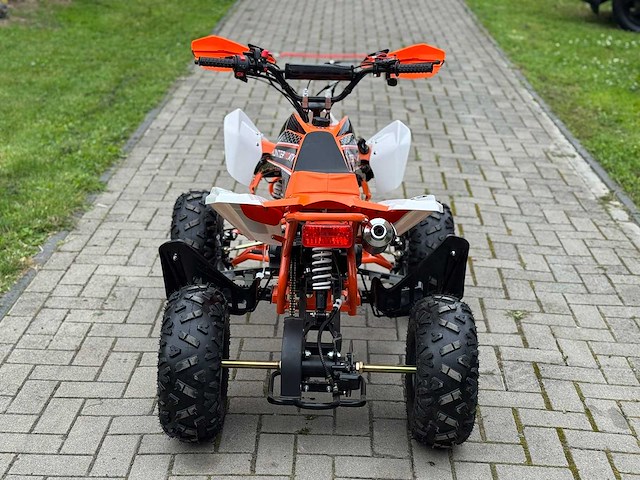 Hunter motorsports quad atv 110cc orange - afbeelding 9 van  14