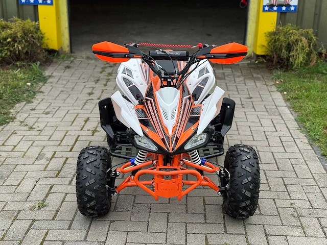 Hunter motorsports quad atv 110cc orange - afbeelding 13 van  14