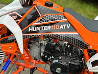 Hunter motorsports quad atv 110cc orange - afbeelding 3 van  14