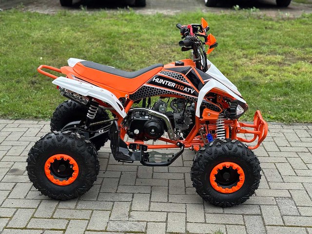 Hunter motorsports quad atv 110cc orange - afbeelding 11 van  14