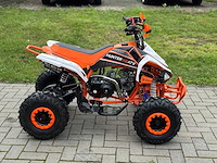 Hunter motorsports quad atv 110cc orange - afbeelding 11 van  14