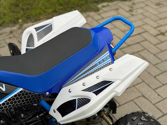 Hunter motorsports quad atv 110cc quad blue - afbeelding 4 van  14