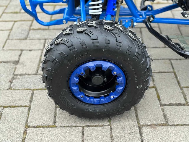 Hunter motorsports quad atv 110cc quad blue - afbeelding 5 van  14