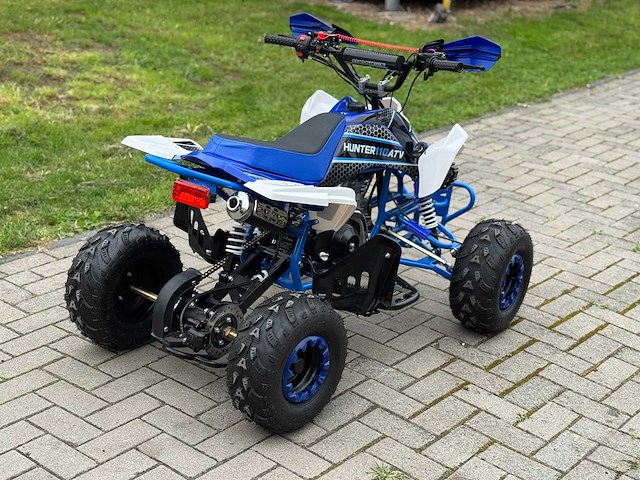 Hunter motorsports quad atv 110cc quad blue - afbeelding 10 van  14
