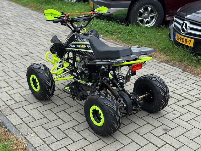 Hunter motorsports quad atv 125cc black - afbeelding 7 van  13