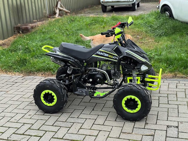 Hunter motorsports quad atv 125cc black - afbeelding 10 van  13