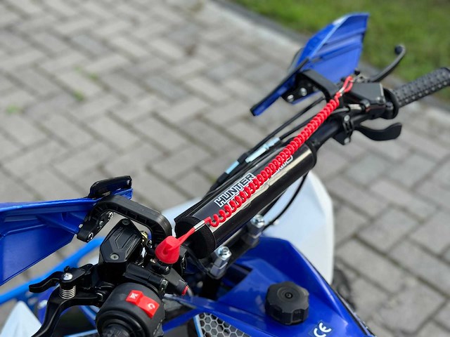 Hunter motorsports quad atv 125cc blue - afbeelding 4 van  12