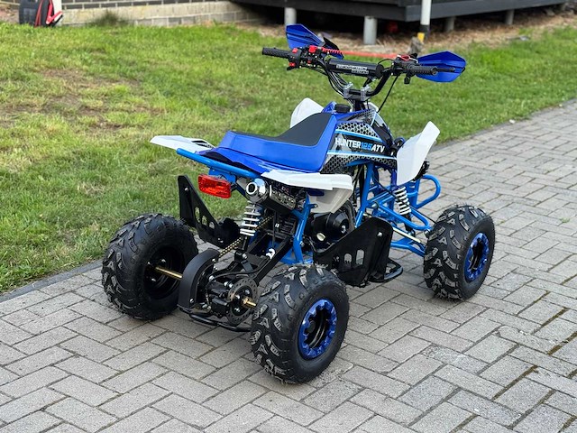 Hunter motorsports quad atv 125cc blue - afbeelding 8 van  12