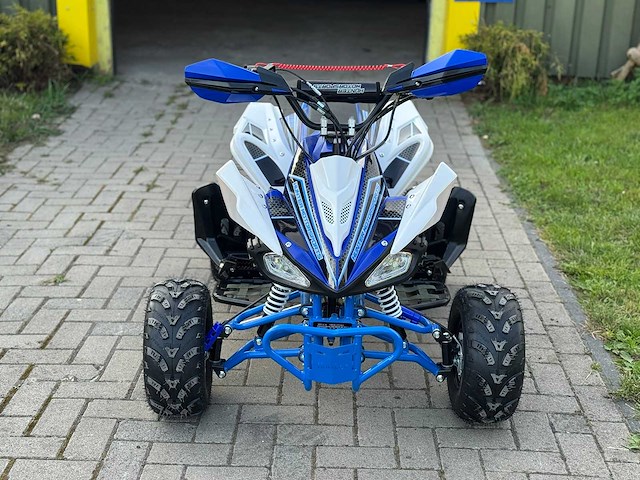Hunter motorsports quad atv 125cc blue - afbeelding 11 van  12