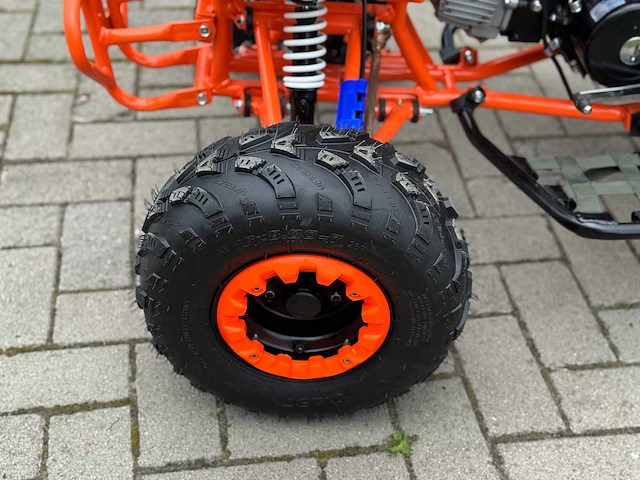 Hunter motorsports quad atv 125cc orange - afbeelding 5 van  14