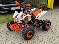 Hunter motorsports quad atv 125cc orange - afbeelding 1 van  14